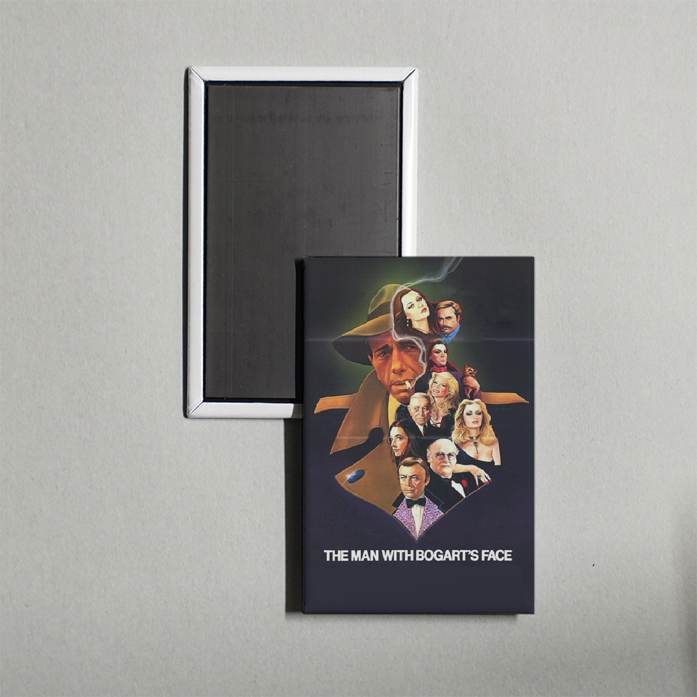 The Man with Bogart's Face Mini Movie Fridge Magnet