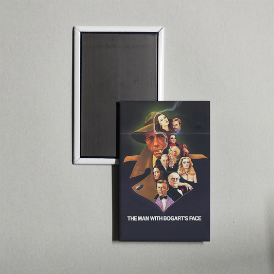 The Man with Bogart's Face Mini Movie Fridge Magnet