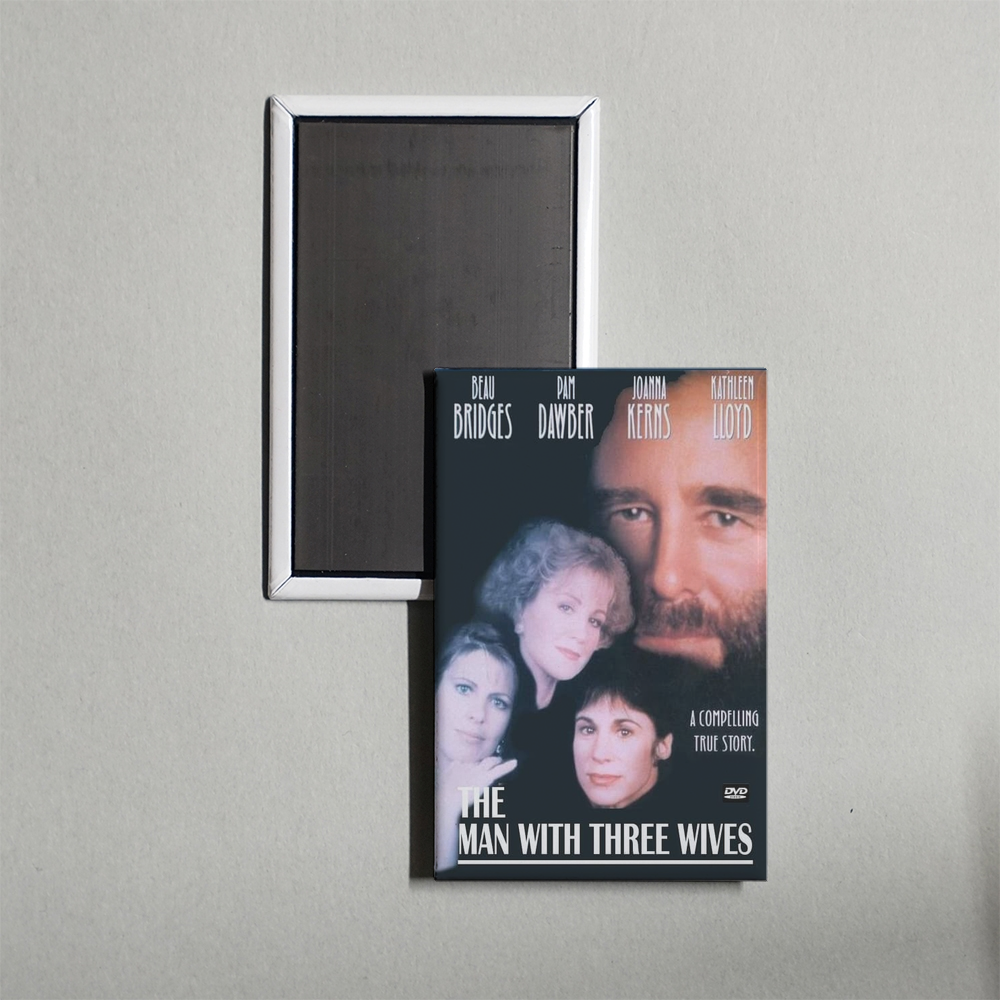 The Man with Three Wives Mini Movie Fridge Magnet