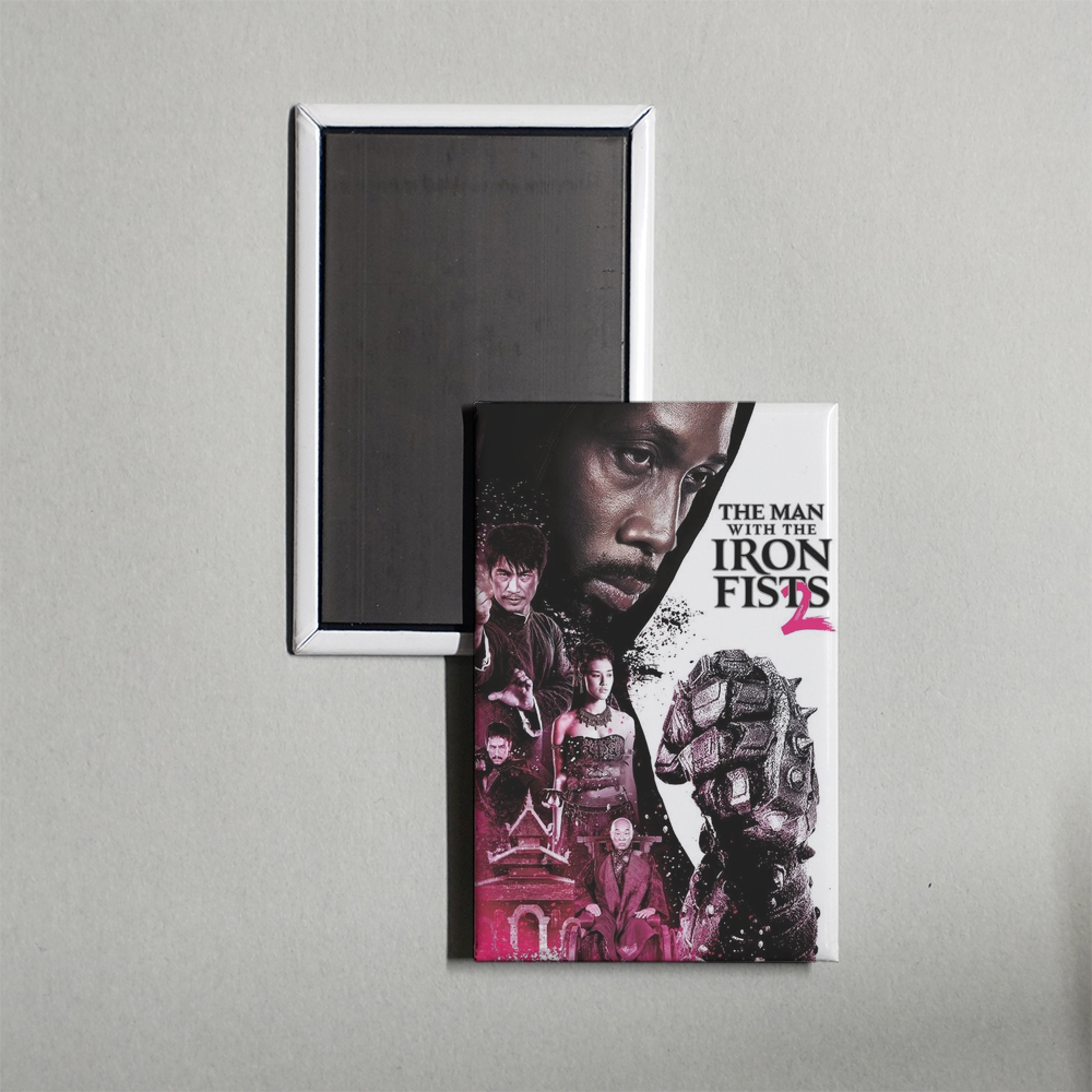 The Man with the Iron Fists 2 Mini Movie Fridge Magnet
