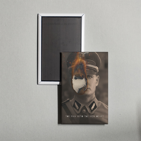 The Man with the Iron Heart Mini Movie Fridge Magnet