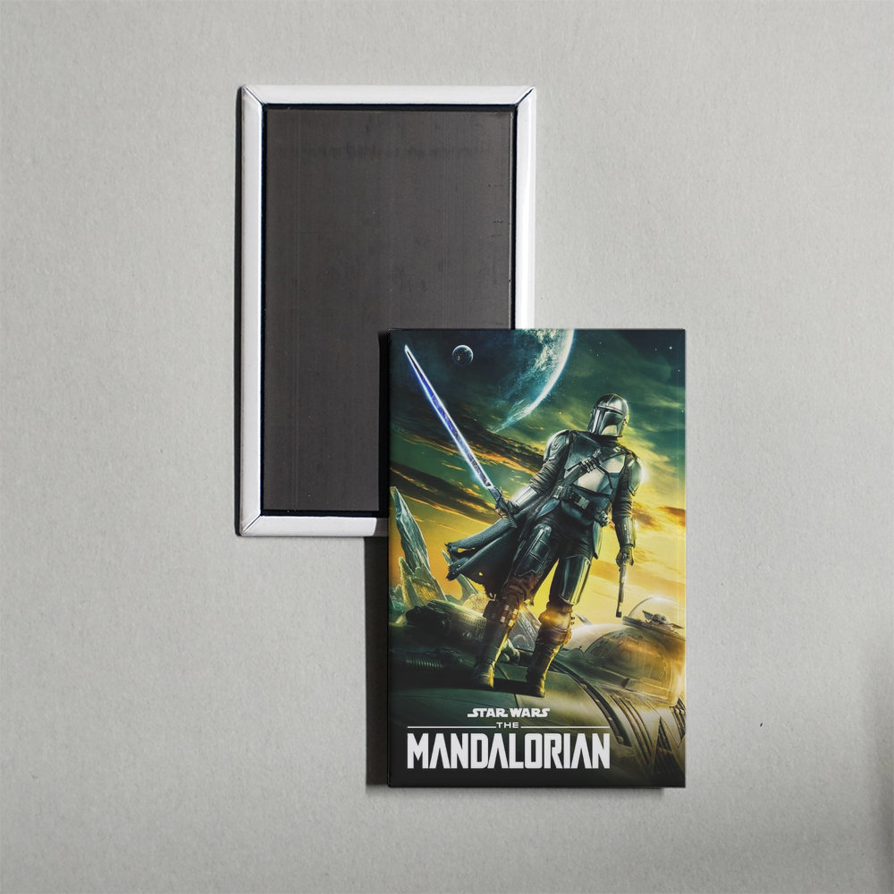 The Mandalorian TV Show Fridge Magnet