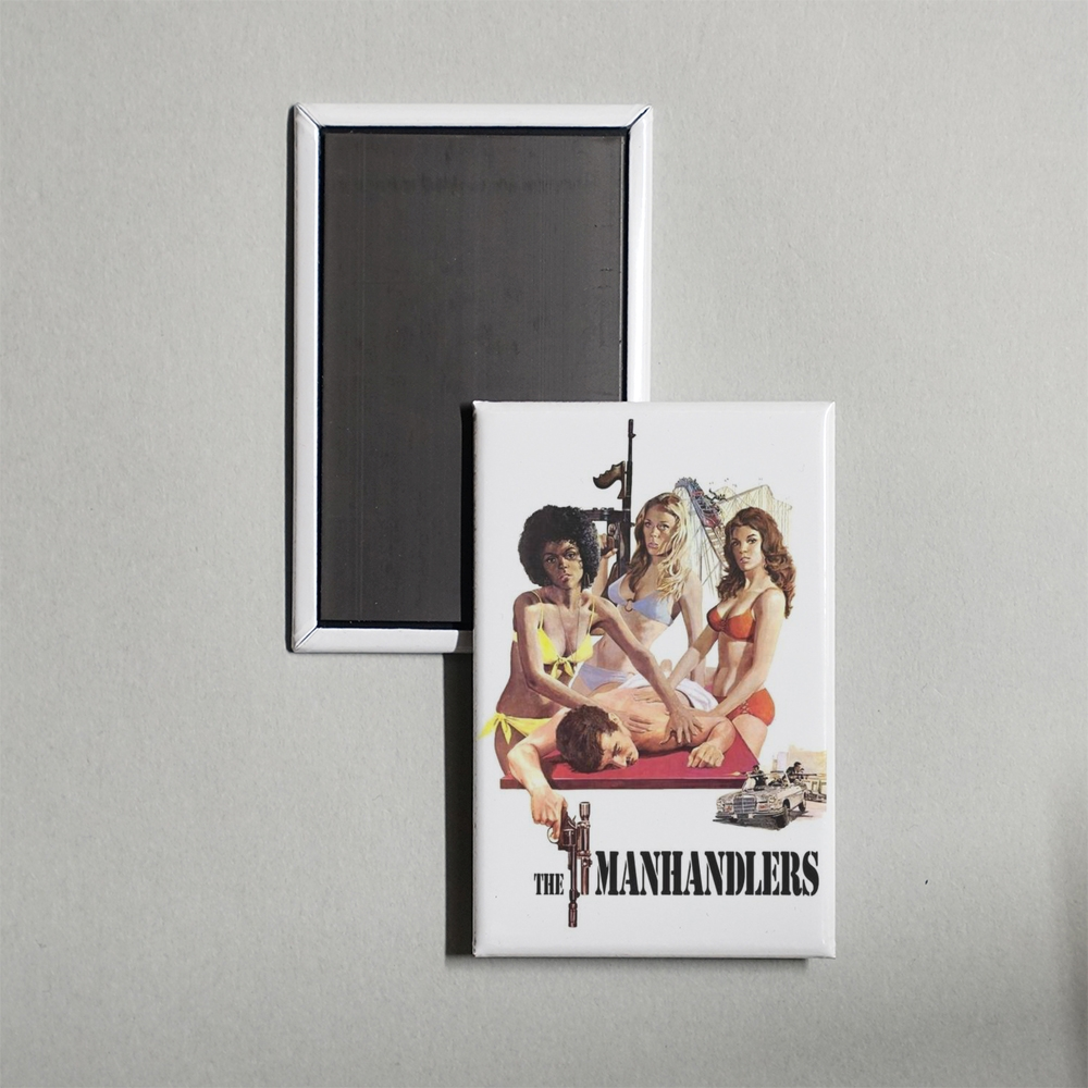 The Manhandlers Mini Movie Fridge Magnet