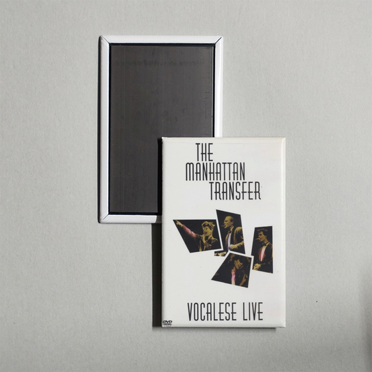 The Manhattan Transfer Vocalese Live Mini Movie Fridge Magnet