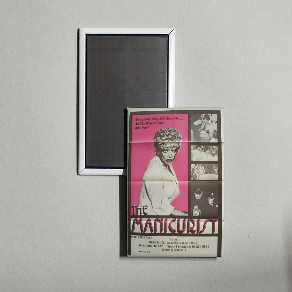 The Manicurist Mini Movie Fridge Magnet