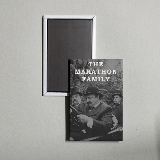 The Marathon Family Mini Movie Fridge Magnet