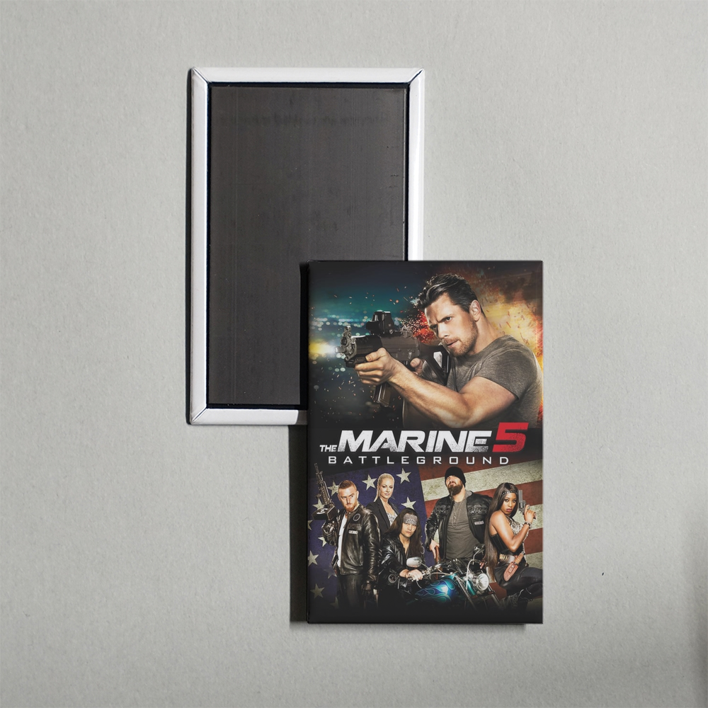 The Marine 5 Battleground Mini Movie Fridge Magnet