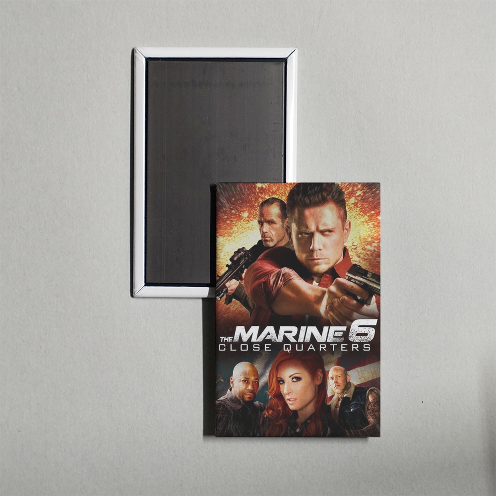 The Marine 6 Close Quarters Mini Movie Fridge Magnet