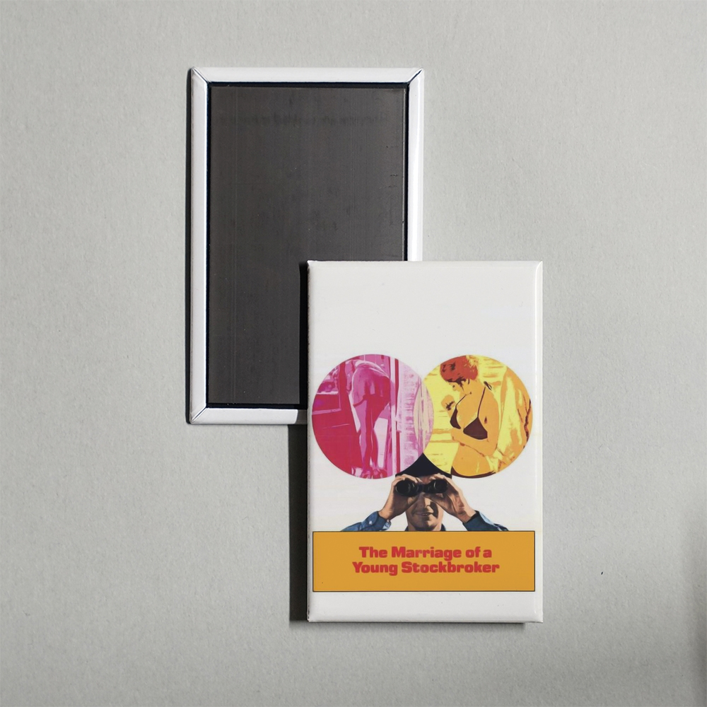 The Marriage of a Young Stockbroker Mini Movie Fridge Magnet