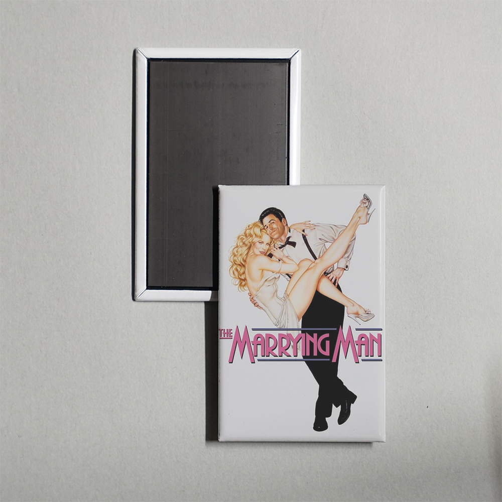The Marrying Man Mini Movie Fridge Magnet