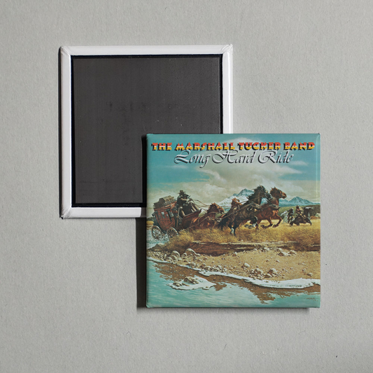 The Marshall Tucker Band - Long Hard Ride Album Cover Fridge Magnet