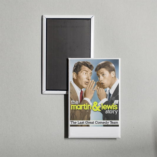 The Martin & Lewis Story The Last Great Comedy Team Mini Movie Fridge Magnet