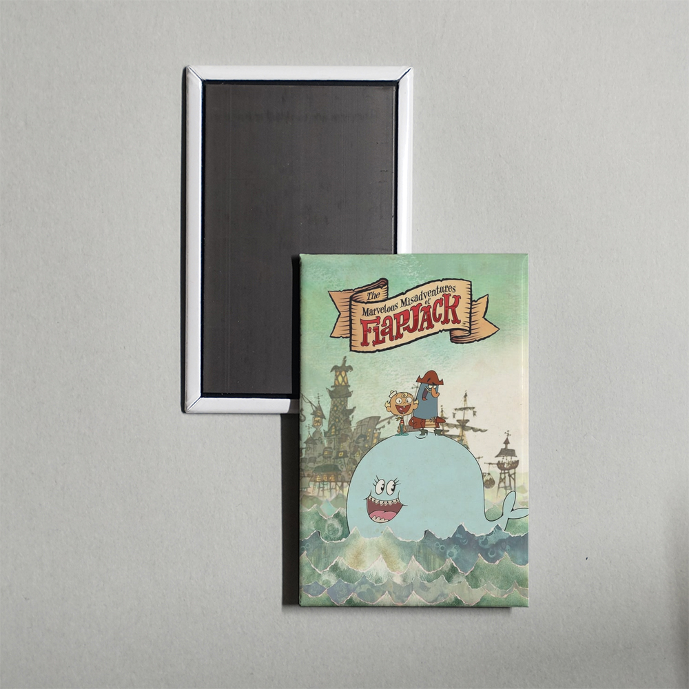 The Marvelous Misadventures of Flapjack TV Show Fridge Magnet