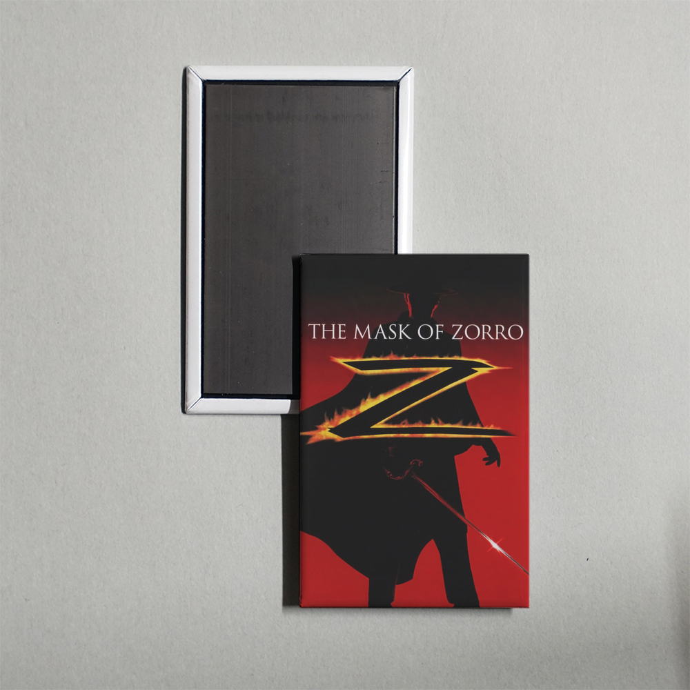 The Mask of Zorro Mini Movie Fridge Magnet