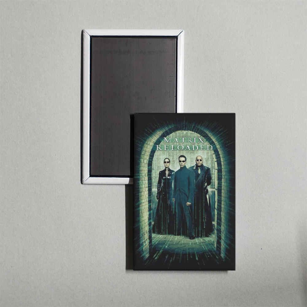 The Matrix Reloaded Mini Movie Fridge Magnet