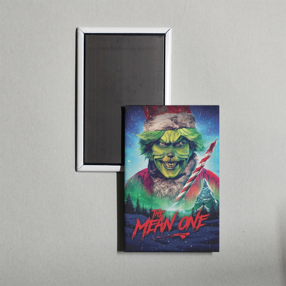 The Mean One Mini Movie Fridge Magnet