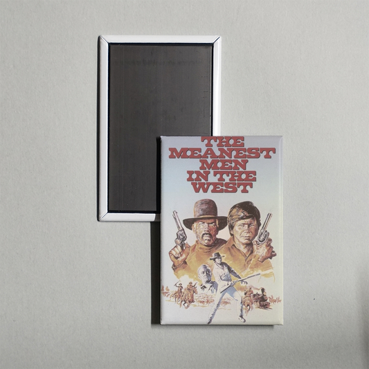 The Meanest Men in the West Mini Movie Fridge Magnet