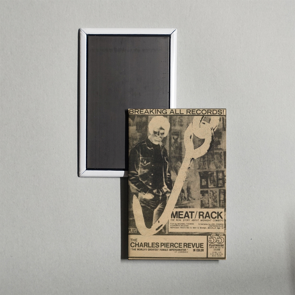 The Meatrack Mini Movie Fridge Magnet
