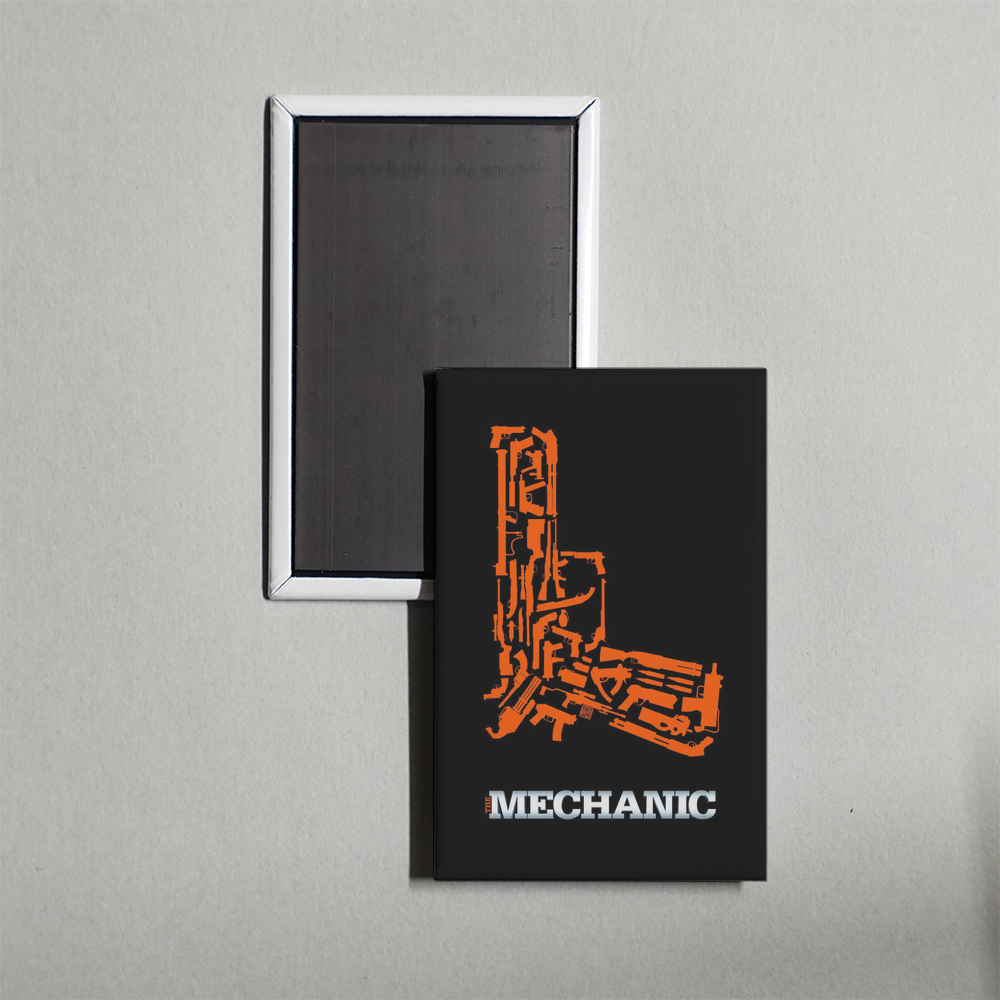 The Mechanic Mini Movie Fridge Magnet