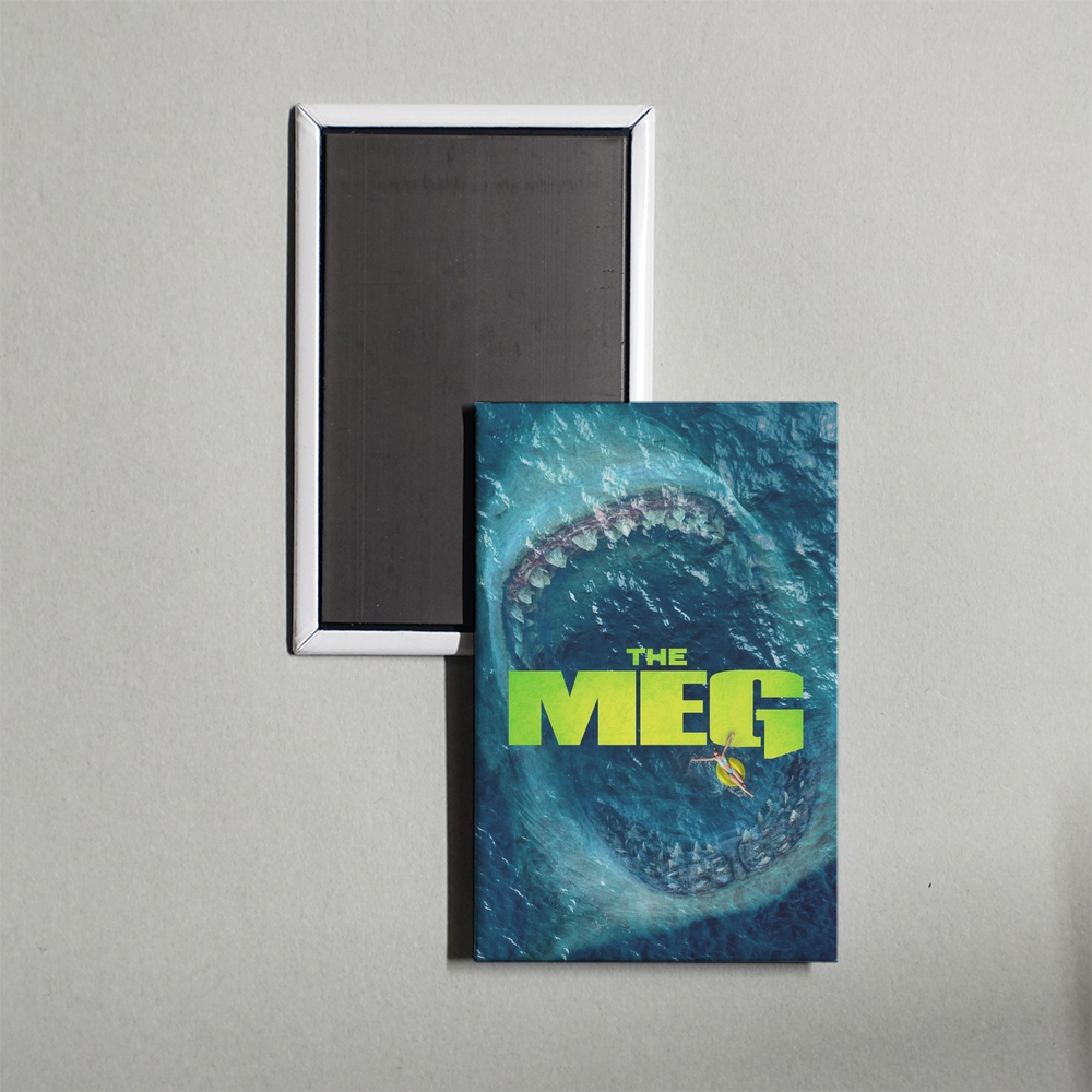 The Meg Mini Movie Fridge Magnet