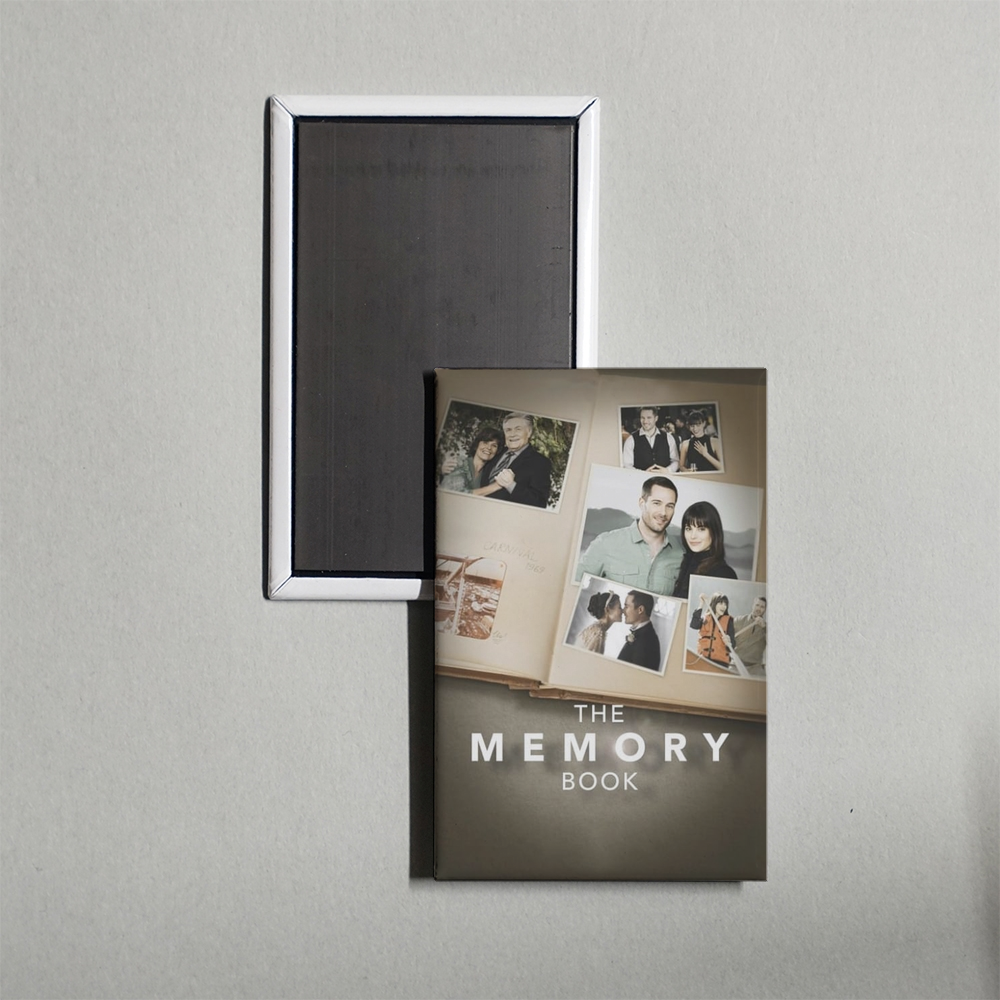 The Memory Book Mini Movie Fridge Magnet