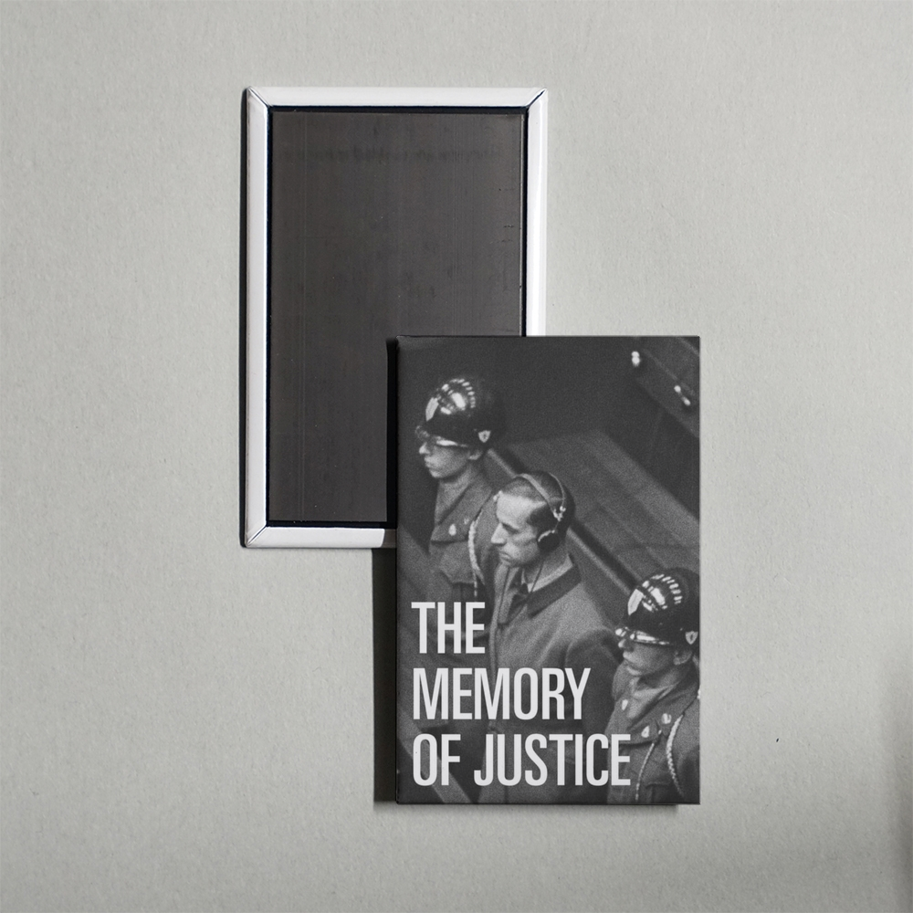The Memory of Justice Mini Movie Fridge Magnet