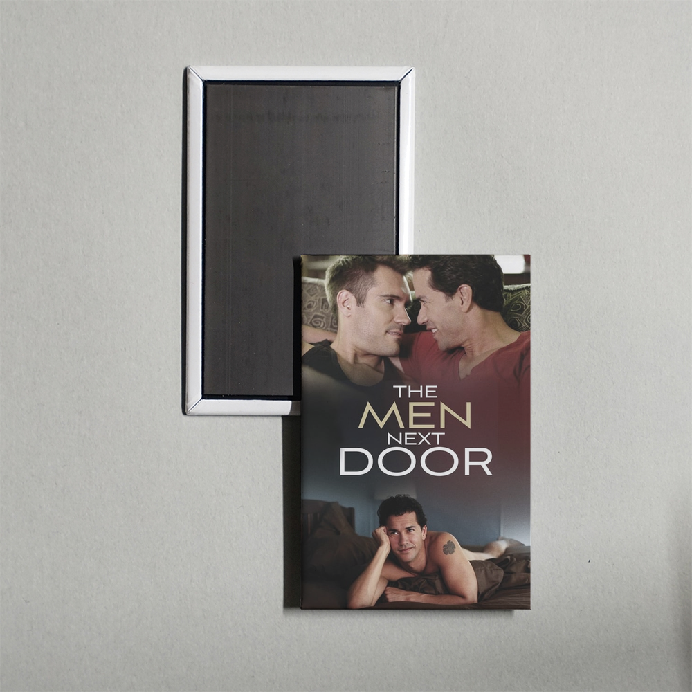 The Men Next Door Mini Movie Fridge Magnet