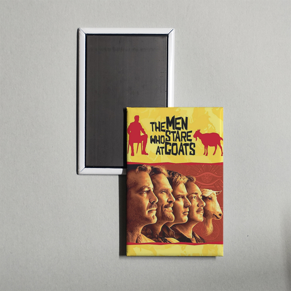 The Men Who Stare at Goats Mini Movie Fridge Magnet