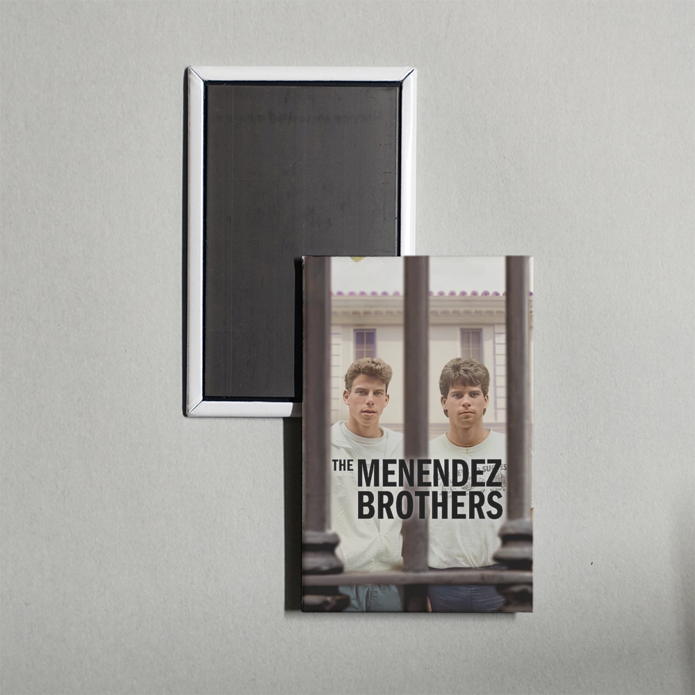 The Menendez Brothers Mini Movie Fridge Magnet