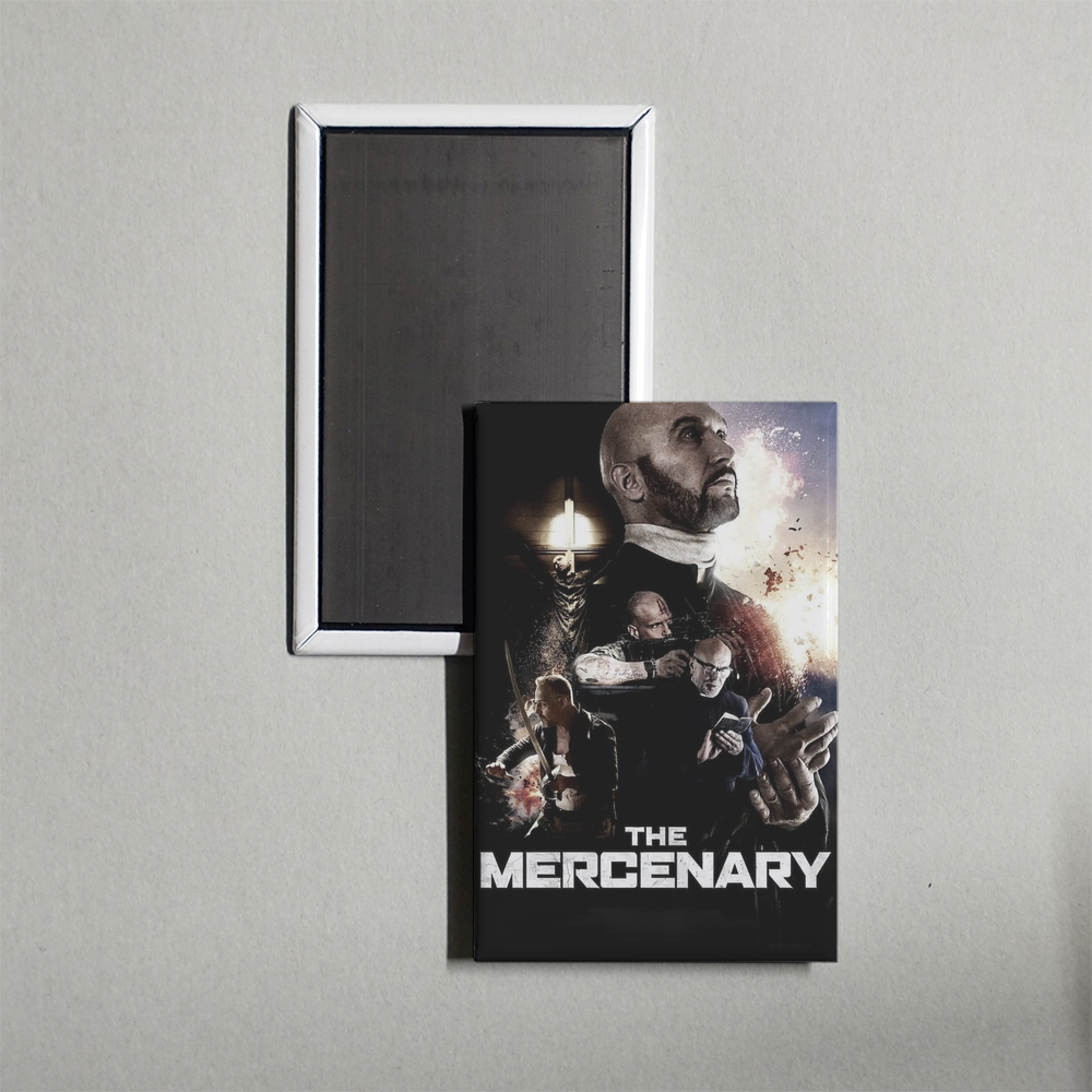 The Mercenary Mini Movie Fridge Magnet