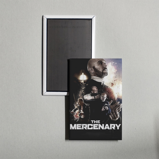 The Mercenary Mini Movie Fridge Magnet