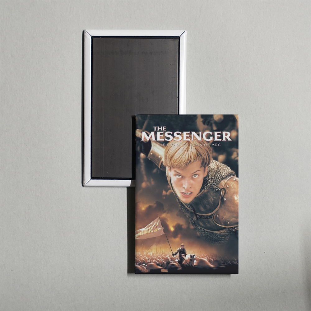 The Messenger The Story of Joan of Arc Mini Movie Fridge Magnet