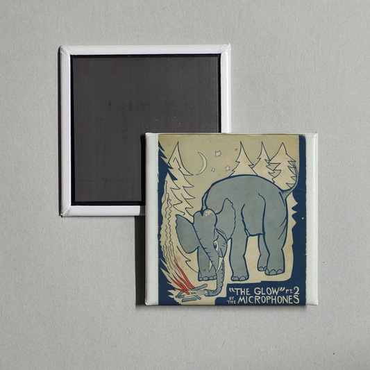 The Microphones - The Glow, Pt. 2 Album Cover Fridge Magnet