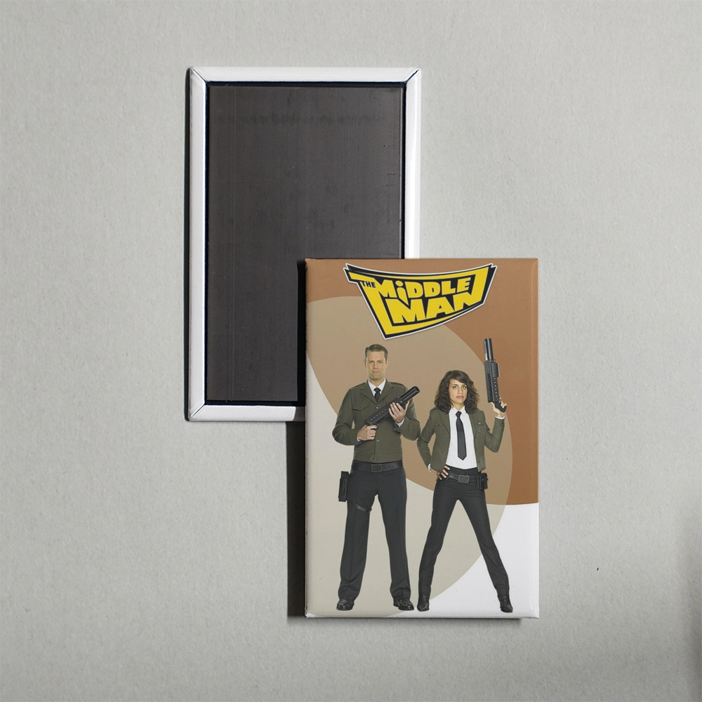 The Middleman TV Show Fridge Magnet