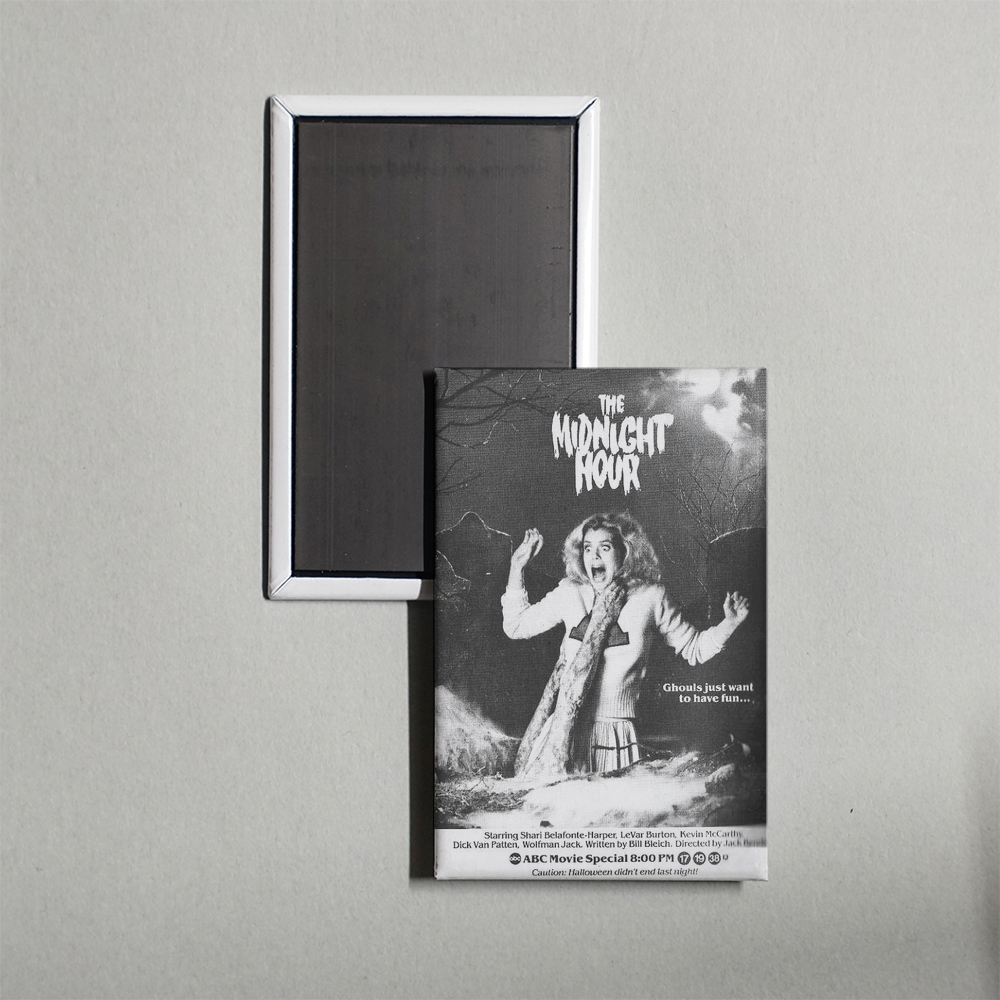 The Midnight Hour Mini Movie Fridge Magnet