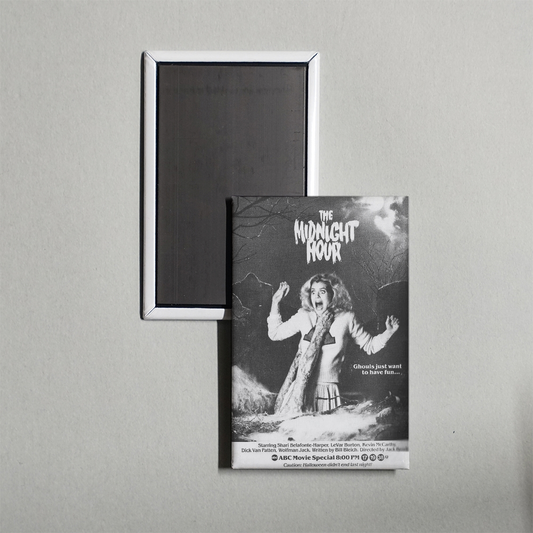 The Midnight Hour Mini Movie Fridge Magnet