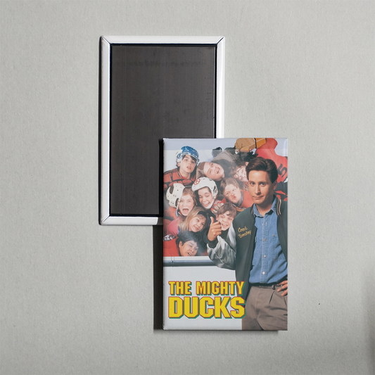 The Mighty Ducks Mini Movie Fridge Magnet