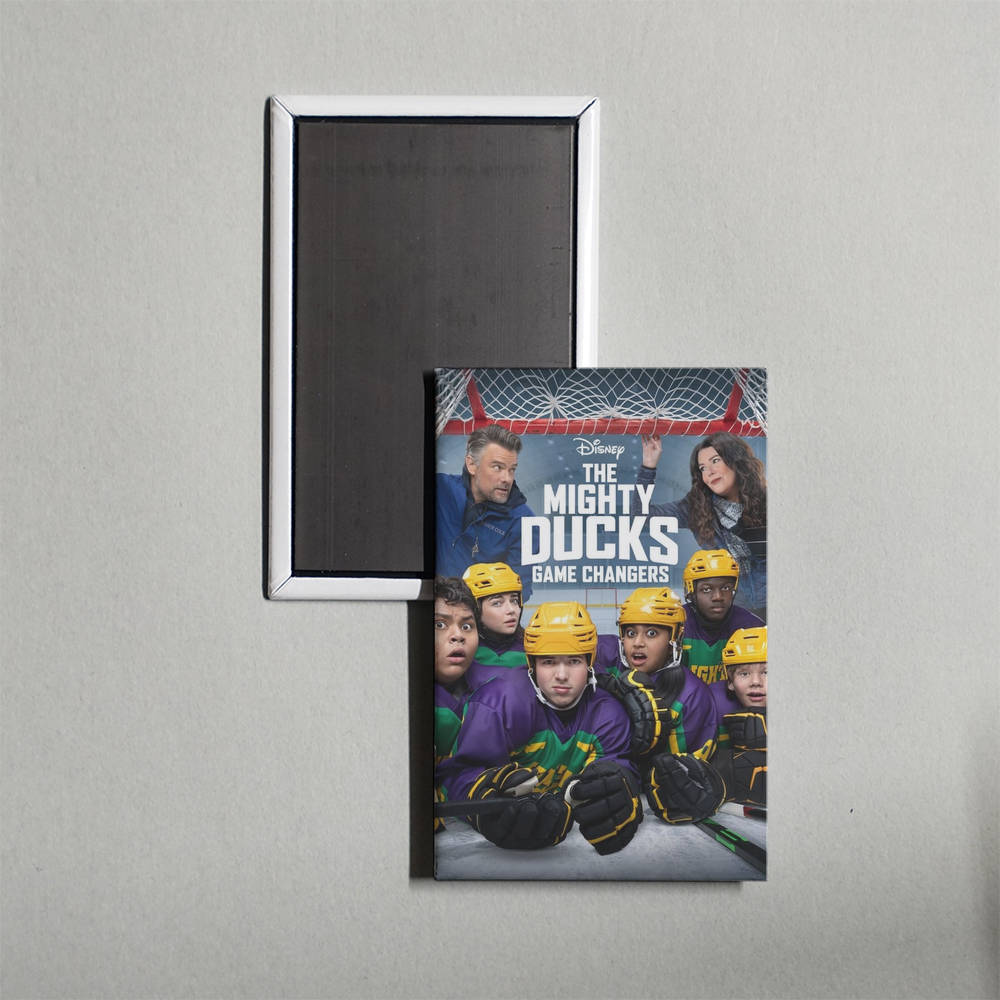 The Mighty Ducks Game Changers TV Show Fridge Magnet
