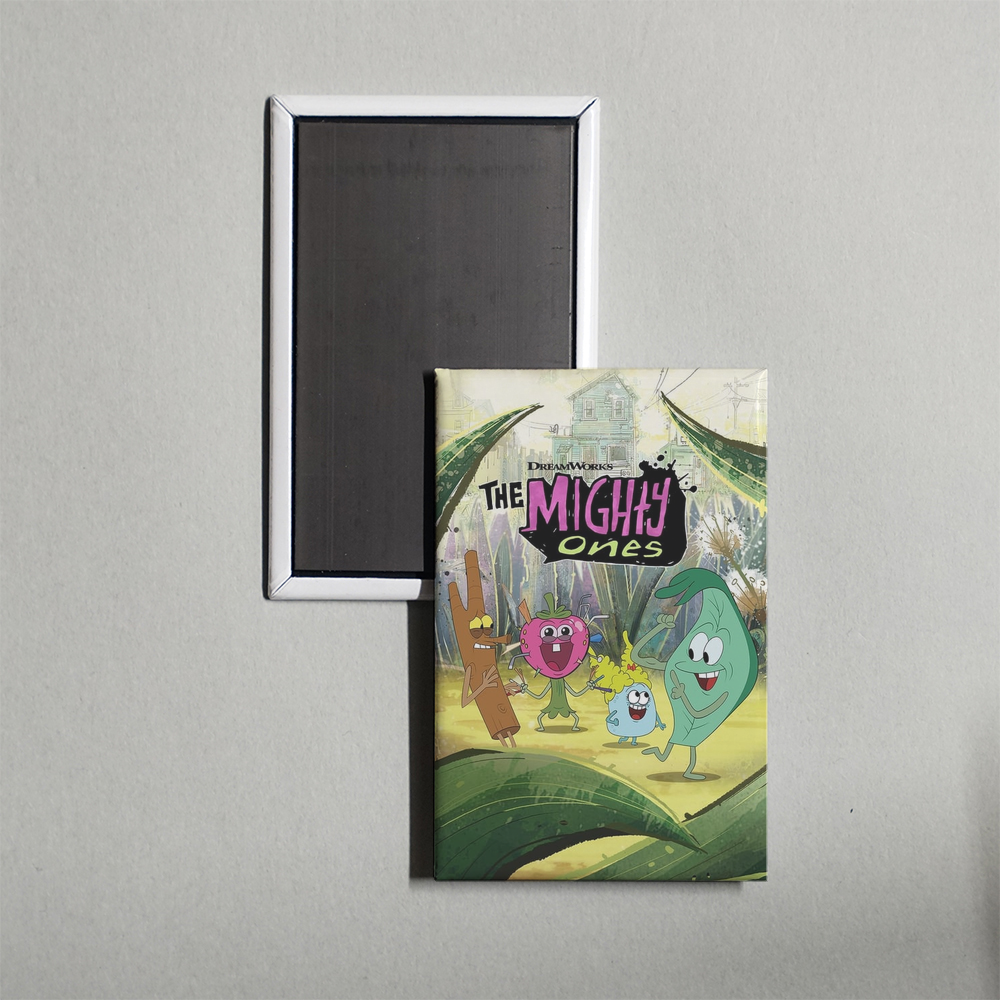 The Mighty Ones TV Show Fridge Magnet