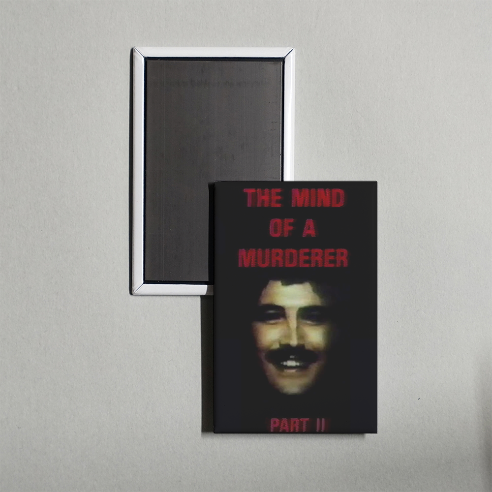 The Mind of a Murderer Part 2 Mini Movie Fridge Magnet