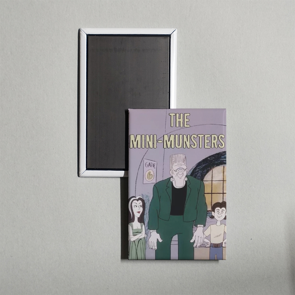 The Miniunsters Mini Movie Fridge Magnet