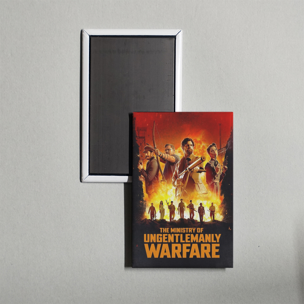 The Ministry of Ungentlemanly Warfare Mini Movie Fridge Magnet