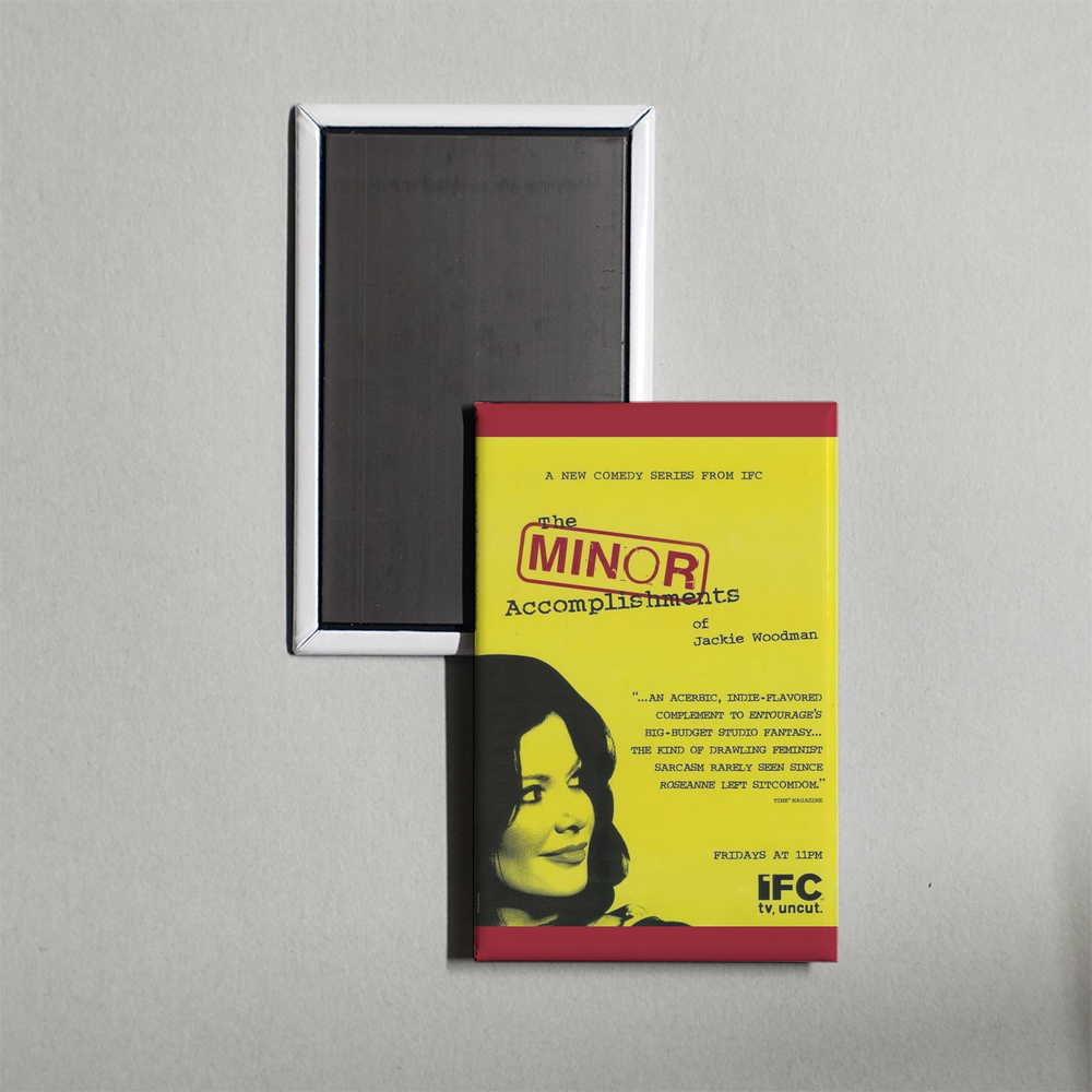 The Minor Accomplishments of Jackie Woodman TV Show Fridge Magnet