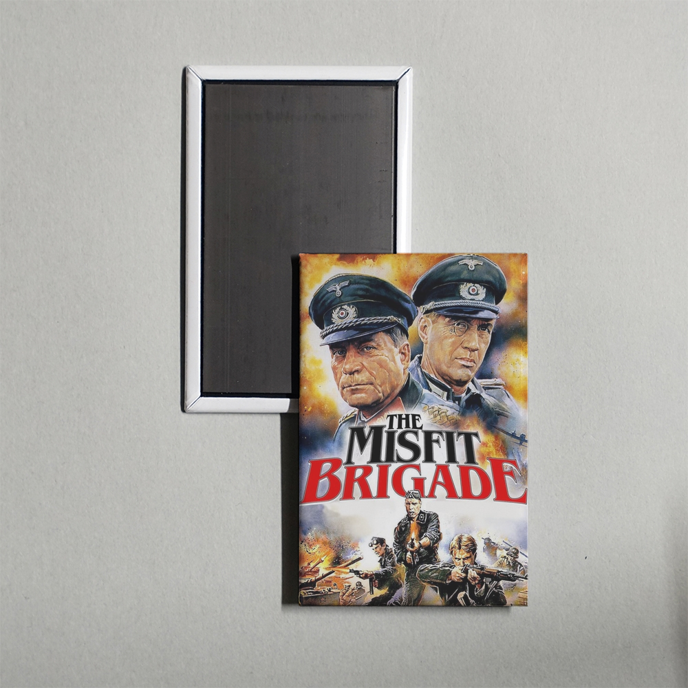 The Misfit Brigade Mini Movie Fridge Magnet