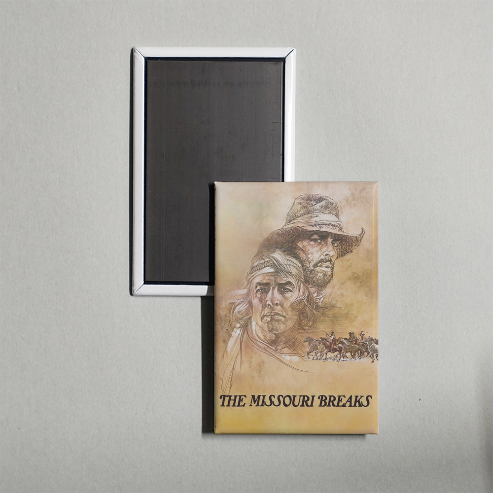 The Missouri Breaks Mini Movie Fridge Magnet