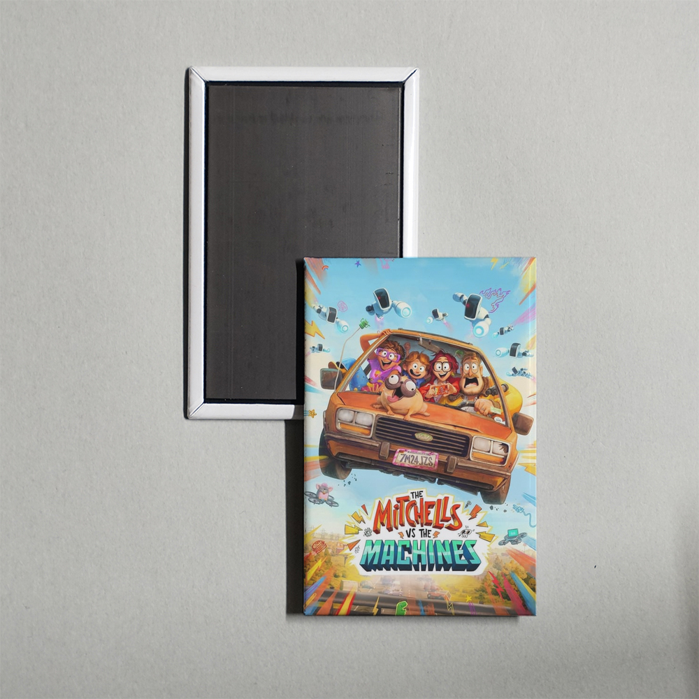 The Mitchells vs. the Machines Mini Movie Fridge Magnet