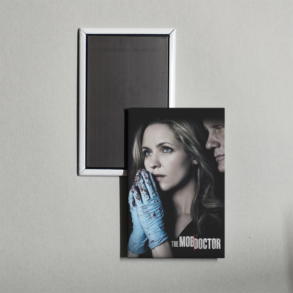 The Mob Doctor TV Show Fridge Magnet