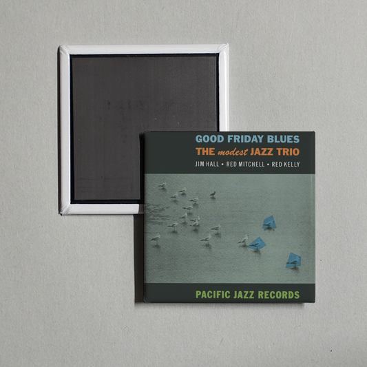 The Modest Jazz Trio - Good Friday Blues Album Cover Fridge Magnet