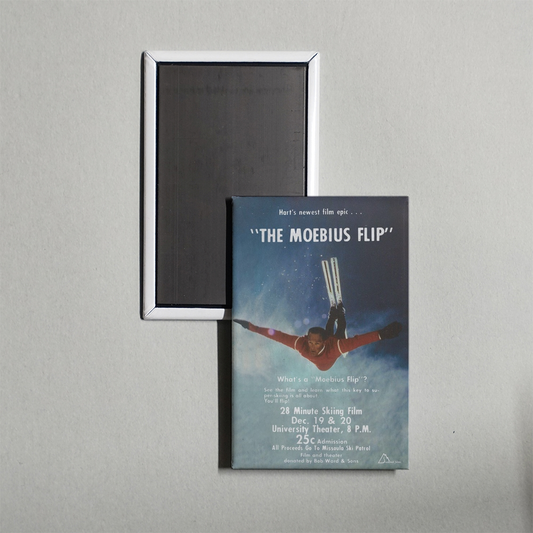 The Moebius Flip Mini Movie Fridge Magnet