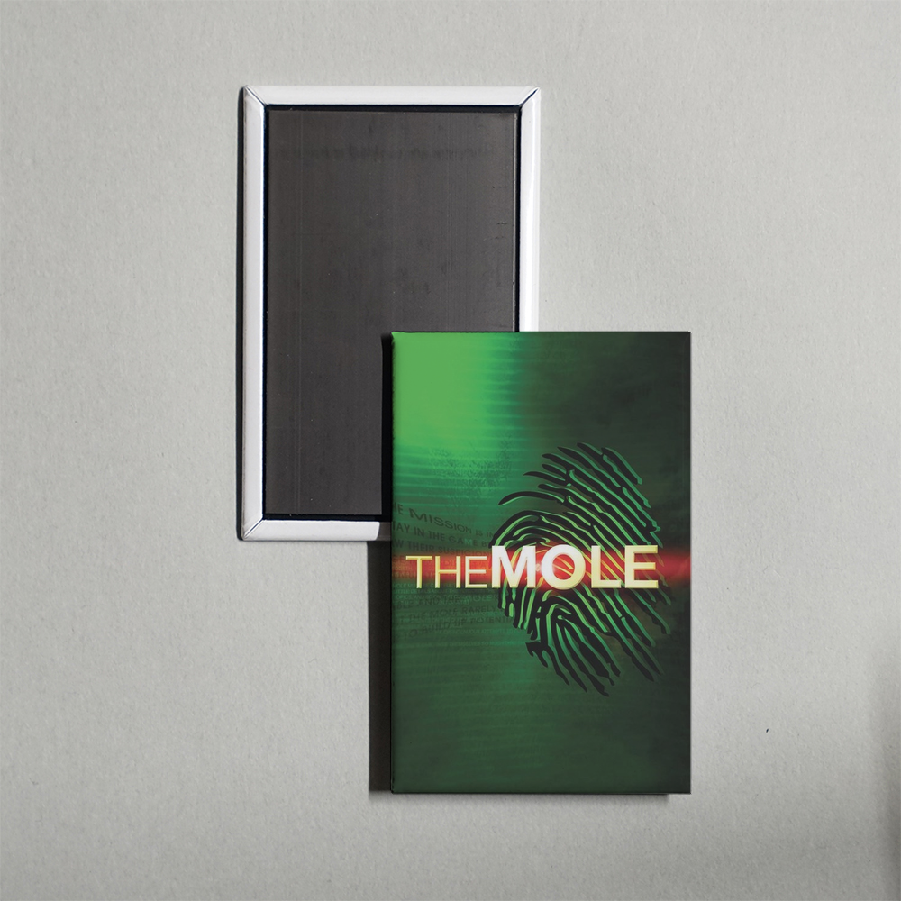 The Mole TV Show Fridge Magnet